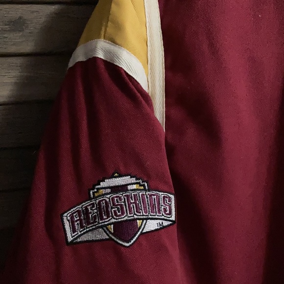 Vintage- Logo Athletic Washington Redskins Bomber Jacket - Picture 2 of 10